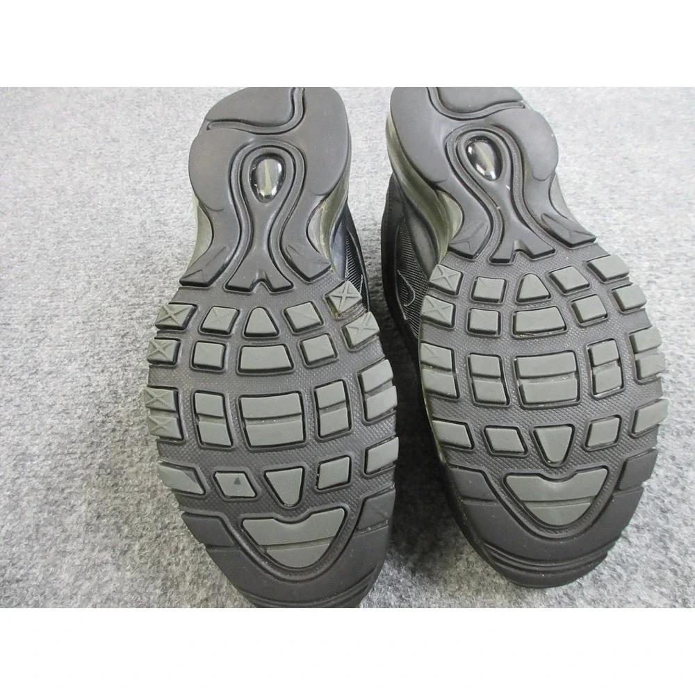 Nike Air Max 97 Shoes Womens Size 8.5 Black Mesh Running Sneakers‎ 921733-001